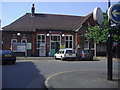 Cheam station entrance