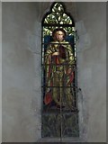 SU4739 : Holy Trinity, Wonston: stained glass window (1) by Basher Eyre