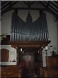 SU4739 : Holy Trinity, Wonston: organ by Basher Eyre