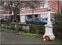 TQ3679 : Holy Trinity, Rotherhithe Street, Rotherhithe - - War Memorial by John Salmon