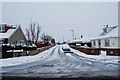 SU5802 : Bridgemary under snow - Lerryn Road by Barry Shimmon
