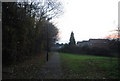 Footpath by Lower Fullingpits Wood