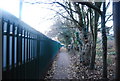 Footpath by Valley Park School