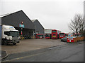 TQ5474 : Arriva bus depot, Dartford by Stephen Craven