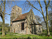 TF8605 : Houghton-on-the-Hill St Mary's church by Adrian S Pye