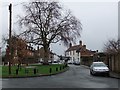 Stanwell village green, looking east