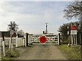 Unmanned self service level crossing at North Green