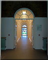 Interior view of Saatchi Gallery main entrance