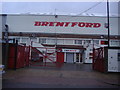 Brentford Football Club entrance, Braemar Road