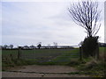TM4167 : Field Entrance on Fordley Road by Geographer