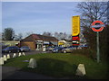 Rear entrance to Chalfont and Latimer tube station