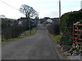 Approaching Eryrys on the Pant Du road