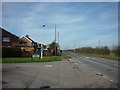 Walking north along Station Road Hibaldstow