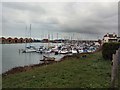 Boats near Southwick Locks