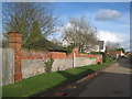 Wall in Queen Street, Collingham