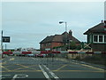 Level crossing at Berwick station