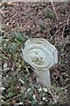 Boundary marker at the lock