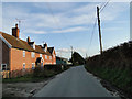 Houses beside Glemham Road, Sweffling