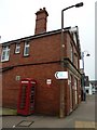 Royal Mail Delivery Office & Phone box in the High Street