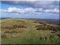 View along the summit of Garth Hill