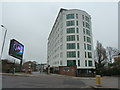 Office block opposite Kew Bridge Station