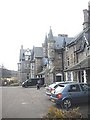 Forecourt of The Invercauld Arms