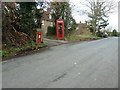 K6 kiosk and postbox at Mount Pleasant