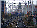 Tracks towards Deansgate station