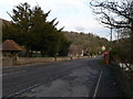 The A420 looking east at Ford