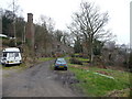 Part of Snailbeach lead mine buildings