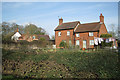 SP1470 : Rose Cottage and neighbours, Kemps Green by Robin Stott