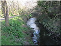 The Pool River north of Worsley Bridge