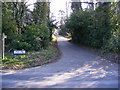 Footpath to Turnpike Lane  on Leeks Hill