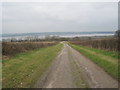 View towards Westfield Road and the Humber from the lane leading to Greengate Farm