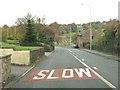 "Slow down" on Blackburn Road