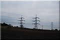 Pylons near Cooling Street