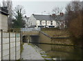 Canal approaching the Station Road bridge