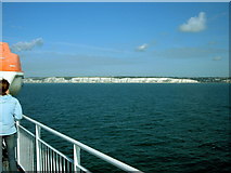 TR3643 : White Cliffs east of Dover by Helmut Zozmann