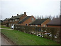 Houses at Arras Wold, east of Sancton