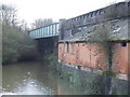 River Soar and railway bridge, Leicester