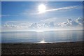 SZ5898 : Sun, sea and shingle by Barry Shimmon