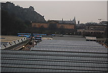 NT2573 : National Gallery of Scotland over the rooftops of Waverley Station by N Chadwick