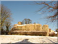 Castle in the snow