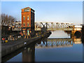 SJ7697 : Manchester Ship Canal, Barton Swing Aqueduct by David Dixon