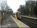 Train leaving Kearsney Station