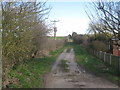 Bridleway on the edge of Barnetby le Wold