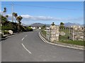 Entrance into the Ameracam Loughside Holiday Park