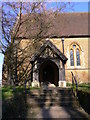 Church porch at Busbridge