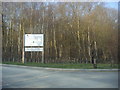 Entrance to Chiltern Woodland Burial Park, Jordans