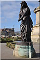 SP2054 : Lady MacBeth statue by Philip Halling